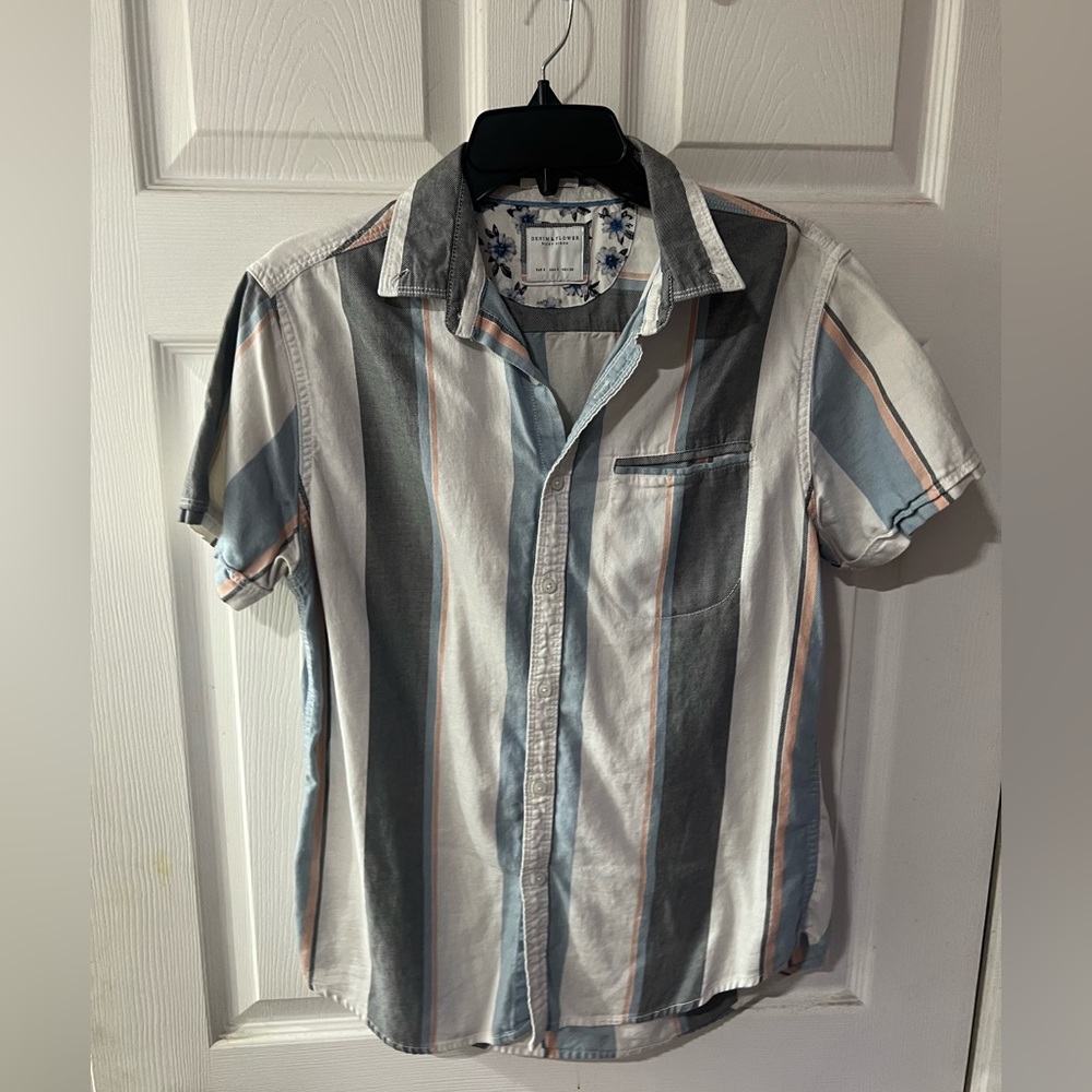 Denim & Flower Men’s Shirt